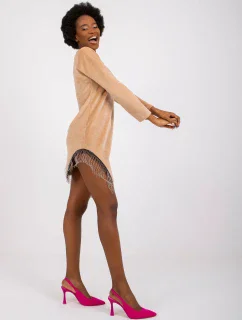 Šaty DHJ SK 6509.82P ťava