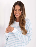 Blúzka RV BZ A901.55 bielo-modrá