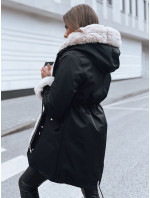 ARCTIC dámska zimná bunda parka čierna Dstreet TY3985
