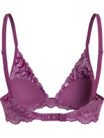 Dámske podprsenka LIGHTLY LINED PLUNGE 000QF6396EVID fialová - Calvin Klein