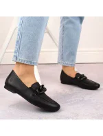 Remonte W RKR645 čierna kožená pohodlná poltopánka na retiazke Remonte W RKR645 čierna kožená pohodlná poltopánka na retiazke