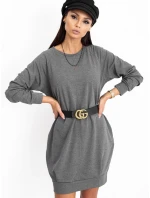 Šaty RV TU 5184.93P tmavo šedá