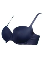 Podprsenka balkónová QF1833E-0PP modrá - Calvin Klein