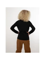 Detská mikina Protest Willowy Jr s rýchloschnúcim zipsom čierna (P3810300/290)