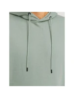 Jack&Jones pánska mikina JJESTAR BASIC SWEAT HOOD NOOS 12208157 ICEBERG GREEN