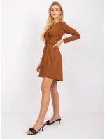 Šaty DHJ SK 8818.37P svetlo hnedá Šaty DHJ SK 8818.37P svetlo hnedá