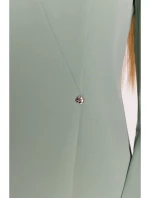 M876 Šaty so širokými manžetami - mentolové