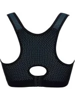 Športová podprsenka 0020129 čierno-tyrkysová - Selmark Športová podprsenka 0020129 čierno-tyrkysová - Selmark