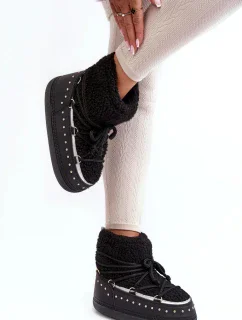 Dámske snehové topánky model 188648 Black - SEASTAR