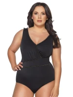 Dámske jednodielne plavky SKJ-59 Black - AVA