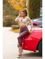 Sexi kožené nohavice 2348 - Koucla