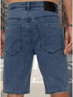 Pánske modré džínsové šortky FashionStreet SX2492