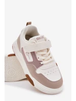 Lekkie Sneakersy Dziecięce Big Star RR374055 Beżowe