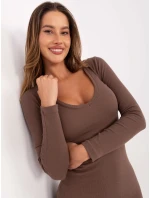 Šaty RV SK 7436.53 hnedá