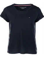 Dámske krátke tričko UW0UW01374 tmavomodré - Tommy Hilfiger Dámske krátke tričko UW0UW01374 tmavomodré - Tommy Hilfiger