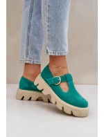 Poloplatformové topánky model 208332 Krok v štýle