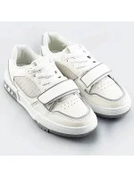 Bielo-šedé dámske dvojfarebné tenisky "adidasky" (AD-585) Bielo-šedé dámske dvojfarebné tenisky "adidasky" (AD-585)