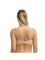 Dámska podprsenka s kosticami DIM INVISIBLE UNDERWIRE FULL CUP BRA - DIM - nude