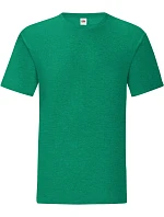 Fruit of the Loom Iconic 150 T Pánske tričko 16.1430 melírovaná zelená