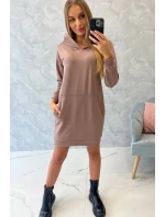 Šaty s kapucňou Moccasin
