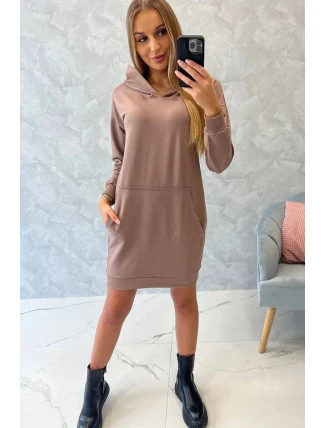 Šaty s kapucňou Moccasin