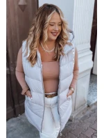 Dámska vesta Dstreet TY2923 MIRELLI šedofialová - BH Forever Dámska vesta Dstreet TY2923 MIRELLI šedofialová - BH Forever