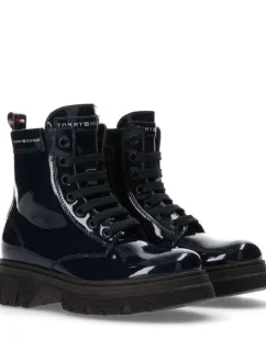 Tommy Hilfiger Lace Up Bootie Blue W T4A5-33040-0775800-800 dámske topánky