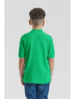 Fruit of the Loom Kids 65/35 Polo Detské piqué polo 16.3417 melírovaná šedá Fruit of the Loom Kids 65/35 Polo Detské piqué polo 16.3417 melírovaná šedá