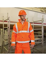 Result R 217X Bezpečnostná zimná bunda „Blouson“ 30.217X fluorescenčná žltá