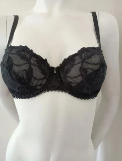 Dámska podprsenka Lea čierna - Eldar