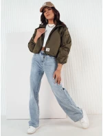 Dámska prechodná bunda s kapucňou ISCAR zelená FashionStreet TY4210