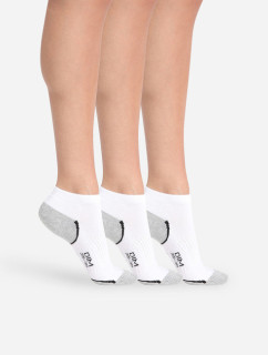 Dámske športové ponožky 3 páry DIM SPORT IN-SHOE 3x - DIM SPORT - biele