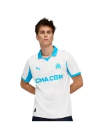Pánsky dres Puma Olympique Marseille Home Jersey Replica white 779801 01 pánsky Pánsky dres Puma Olympique Marseille Home Jersey Replica white 779801 01 pánsky