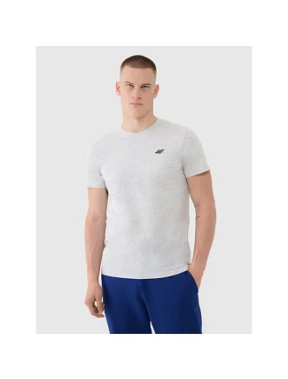 Pánske bavlnené tričko 4F 4FWMM00TTSHM2657-27M