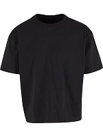 Build your Brand BY 439 Pánske hrubé tričko „Cropped Oversize“ 56.0439 čierne