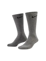 Nike Everyday Cush Crew 6 párov sivých ponožiek SX7666 064 Nike Everyday Cush Crew 6 párov sivých ponožiek SX7666 064