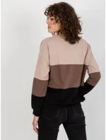 Mikina RV BL 8328.34X čierna a béžová