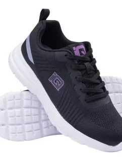 Dámske topánky Alys W 92800598898 Black with Purple - IQ Cross The Line