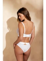 Kinga B-1215/2 Lou Light White Spodný diel plaviek S-2XL