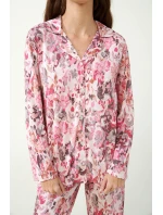 Vamp - Kvetinové pyžamo s gombíkmi 21046 - Vamp
