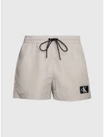 Pánske plavky KM0KM00979 PE0 beige - Calvin Klein Pánske plavky KM0KM00979 PE0 beige - Calvin Klein