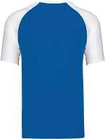 Kariban K 330 Bejzbalové tričko 20.K330 aqua blue/white Kariban K 330 Bejzbalové tričko 20.K330 aqua blue/white