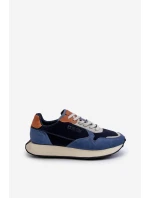 Pánske tenisky s pamäťovou penou Big Star NN174356 dark blue