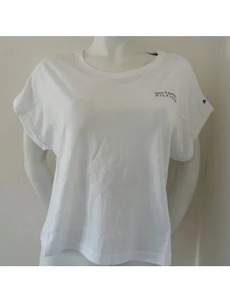 Dámske tričko UW0UW03632 YBR white - Tommy Hilfiger Dámske tričko UW0UW03632 YBR white - Tommy Hilfiger