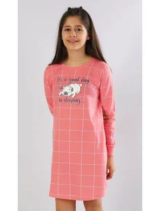 Detská nočná košeľa s dlhým rukávom Ospalec Detská nočná košeľa s dlhým rukávom Ospalec