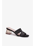 Žabky na podpätku model 212878 Krok vo veľkom štýle