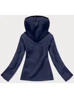 Tmavomodrá dámska športová softshellová bunda (HD182-4)