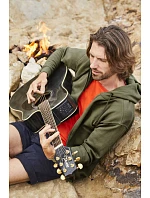 Fruit of the Loom Classic Hooded Sweat Jacket Mikina s kapucňou 16.2062 azúrovomodrá Fruit of the Loom Classic Hooded Sweat Jacket Mikina s kapucňou 16.2062 azúrovomodrá