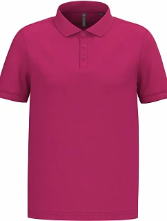 Kariban K 254 Pánske polo tričko z piké 20.K254 fuchsiová