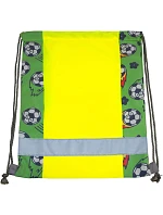 Korntex GYMACT Detská športová taška „Action“ 76.MACT hi vis yellow/futbal Korntex GYMACT Detská športová taška „Action“ 76.MACT hi vis yellow/futbal